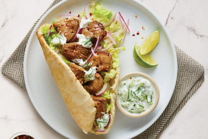 Moroccan Lamb Rump with Tzatziki