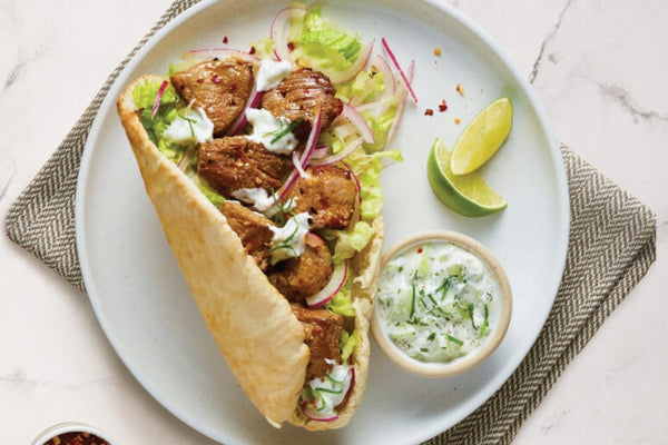 Moroccan Lamb Rump with Tzatziki
