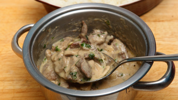 Beef Stroganoff