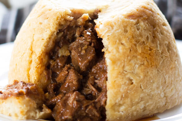 Steak and IPA Pudding