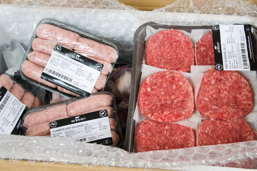 Burgers and Sausages BBQ Pack